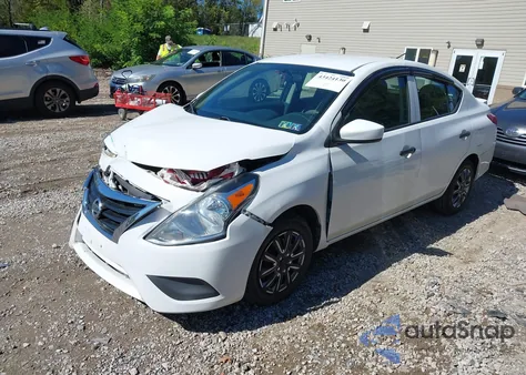 2017 Nissan Versa 1.6 S+ из США, поврежденный, VIN 3N1CN7AP7HL841043
